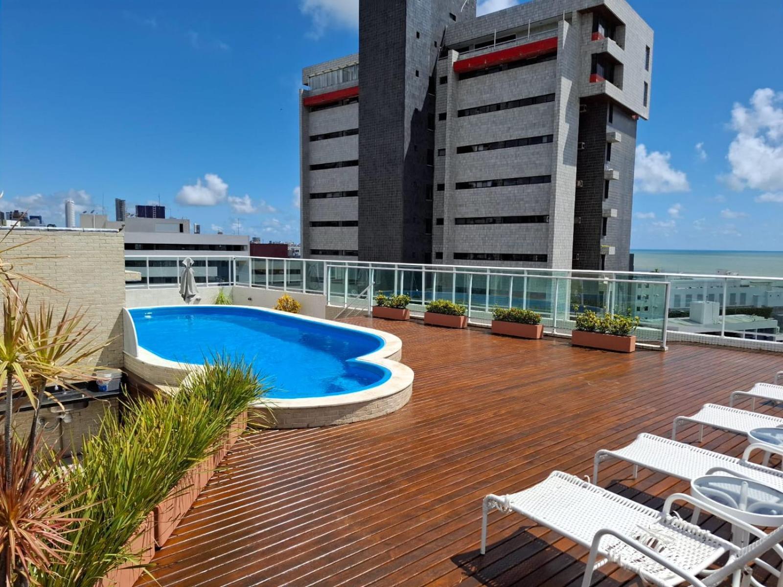 Verde Mar Manaíra - Apto na praia de Manaíra em João Pessoa Exterior foto